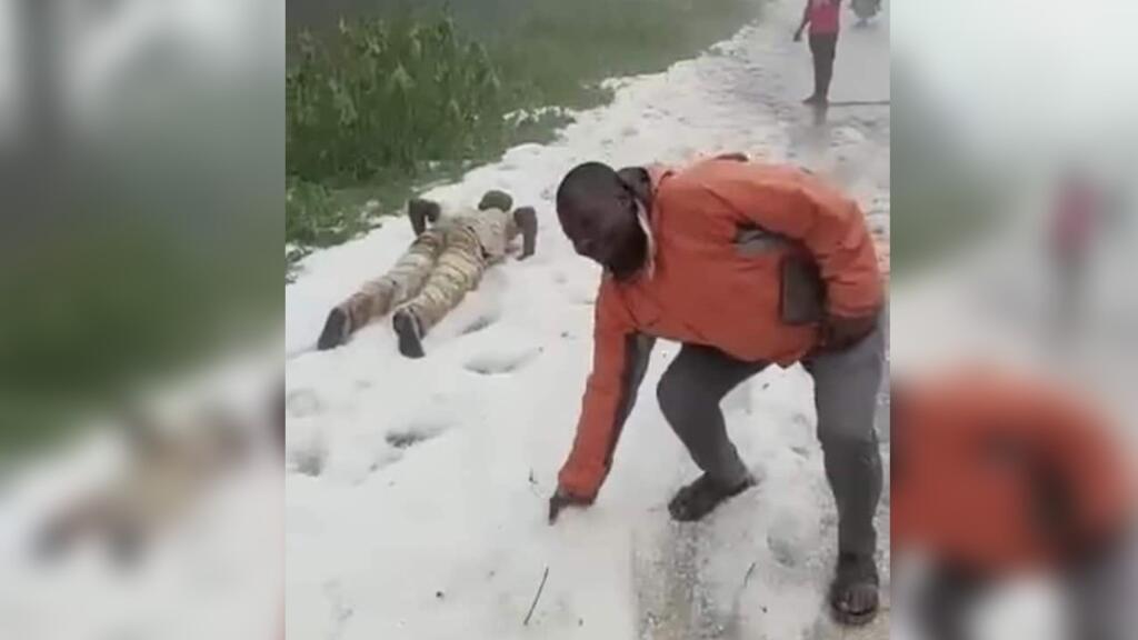 Did it really snow in Cameroon?